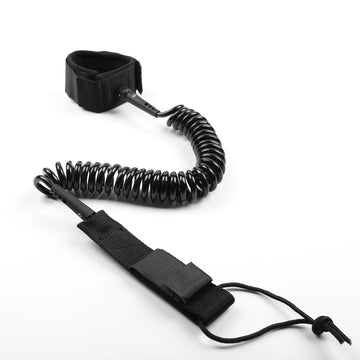 Paddle board sup coil leash 10 ́